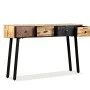 Konsolentisch aus massivem recyceltem Teakholz 120x30x76 cm von vidaXL, Seitentische - Ref: Foro24-245403, Preis: 223,35 €, R...