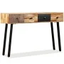 Mesa consola de teca maciza reciclada 120x30x76 cm de vidaXL, Mesas auxiliares - Ref: Foro24-245403, Precio: 223,35 €, Descue...