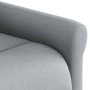 Sillón reclinable de tela gris claro en Sillones | Comprar online en Foru.es