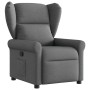 Sillón reclinable de tela gris oscuro en Sillones | Comprar online en Foru.es