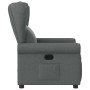 Sillón reclinable de tela gris oscuro en Sillones | Comprar online en Foru.es