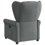Sillón reclinable de tela gris oscuro en Sillones | Comprar online en Foru.es
