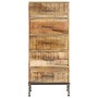 Cómoda de madera maciza de mango 45x35x106 cm de vidaXL, Aparadores - Ref: Foro24-247806, Precio: 302,45 €, Descuento: %