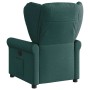 Sillón reclinable de tela verde oscuro en Sillones | Comprar online en Foru.es