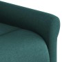 Sillón reclinable de tela verde oscuro en Sillones | Comprar online en Foru.es