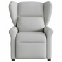 Sillón reclinable de tela gris nube en Sillones | Comprar online en Foru.es