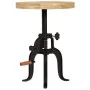 Mesa auxiliar 45x(45-62) cm madera de mango y hierro fundido de vidaXL, Mesas auxiliares - Ref: Foro24-247587, Precio: 187,88...