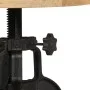 Mesa auxiliar 45x(45-62) cm madera de mango y hierro fundido de vidaXL, Mesas auxiliares - Ref: Foro24-247587, Precio: 187,88...