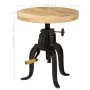Mesa auxiliar 45x(45-62) cm madera de mango y hierro fundido de vidaXL, Mesas auxiliares - Ref: Foro24-247587, Precio: 187,88...