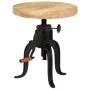 Side table 45x(45-62) cm mango wood and cast iron by vidaXL, Side tables - Ref: Foro24-247587, Price: 187,88 €, Discount: %