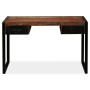 Escritorio con 2 cajones madera maciza reciclada 120x50x76 cm de vidaXL, Escritorios - Ref: Foro24-244905, Precio: 237,80 €, ...