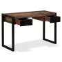 Schreibtisch mit 2 Schubladen aus recyceltem Massivholz 120x50x76 cm von vidaXL, Schreibtische - Ref: Foro24-244905, Preis: 2...
