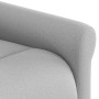 Sillón de masaje reclinable de tela gris nube en Sillones | Comprar online en Foru.es