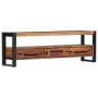 Mueble de TV madera maciza de acacia 140x30x45 cm de vidaXL, Muebles TV - Ref: Foro24-247736, Precio: 242,15 €, Descuento: %