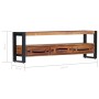 Mueble de TV madera maciza de acacia 140x30x45 cm de vidaXL, Muebles TV - Ref: Foro24-247736, Precio: 242,15 €, Descuento: %