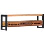 Mueble de TV madera maciza de acacia 140x30x45 cm de vidaXL, Muebles TV - Ref: Foro24-247736, Precio: 242,15 €, Descuento: %