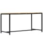Mesa de comedor madera maciza de mango en bruto 140x70x75 cm de vidaXL, Mesas de cocina y de comedor - Ref: Foro24-247811, Pr...
