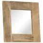 Espejo de madera maciza de mango 50x50 cm de vidaXL, Espejos - Ref: Foro24-246301, Precio: 81,61 €, Descuento: %