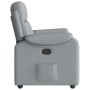 Sillón reclinable de tela gris claro en Sillones | Comprar online en Foru.es