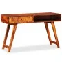 Escritorio de madera maciza de sheesham 118x50x76 cm de vidaXL, Escritorios - Ref: Foro24-245145, Precio: 243,42 €, Descuento: %