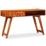 Escritorio de madera maciza de sheesham 118x50x76 cm de vidaXL, Escritorios - Ref: Foro24-245145, Precio: 243,42 €, Descuento: %