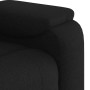 Sillón reclinable de tela negro en Sillones | Comprar online en Foru.es