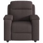 Sillón reclinable de tela marrón oscuro en Sillones | Comprar online en Foru.es