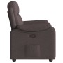 Sillón reclinable de tela marrón oscuro en Sillones | Comprar online en Foru.es