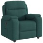 Sillón reclinable de tela verde oscuro en Sillones | Comprar online en Foru.es