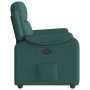 Sillón reclinable de tela verde oscuro en Sillones | Comprar online en Foru.es