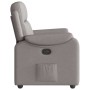 Sillón reclinable de tela gris taupe en Sillones | Comprar online en Foru.es