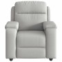 Sillón reclinable de tela gris nube en Sillones | Comprar online en Foru.es
