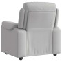 Sillón reclinable de tela gris nube en Sillones | Comprar online en Foru.es