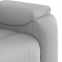 Sillón reclinable de tela gris nube en Sillones | Comprar online en Foru.es