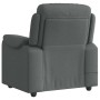 Sillón de masaje reclinable de tela gris oscuro en Sillones | Comprar online en Foru.es