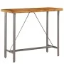 Recycled solid teak high bar table 120x58x106 cm by vidaXL, Kitchen and dining tables - Ref: Foro24-245804, Price: 301,58 €, ...