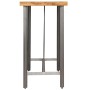 Mesa alta de bar teca maciza reciclada 120x58x106 cm de vidaXL, Mesas de cocina y de comedor - Ref: Foro24-245804, Precio: 30...