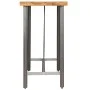 Mesa alta de bar teca maciza reciclada 120x58x106 cm de vidaXL, Mesas de cocina y de comedor - Ref: Foro24-245804, Precio: 30...