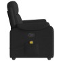 Sillón reclinable de masaje de tela negro en Sillones | Comprar online en Foru.es