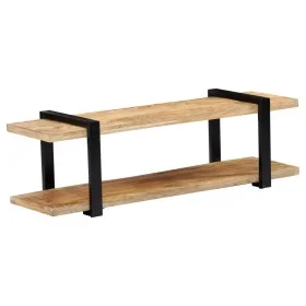 Mueble para la TV de madera maciza de mango 130x40x40 cm de vidaXL, Muebles TV - Ref: Foro24-247883, Precio: 128,11 €, Descue...