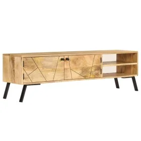 Mueble de TV madera maciza de mango 140x30x40 cm de vidaXL, Muebles TV - Ref: Foro24-246154, Precio: 259,82 €, Descuento: %