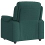 Sillón de masaje reclinable de tela verde oscuro en Sillones | Comprar online en Foru.es