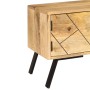 Mueble de TV madera maciza de mango 140x30x40 cm de vidaXL, Muebles TV - Ref: Foro24-246154, Precio: 263,40 €, Descuento: %