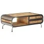 Solid mango wood coffee table 100x50x35 cm by vidaXL, Coffee table - Ref: Foro24-247804, Price: 313,04 €, Discount: %