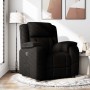 Sillón reclinable de tela negro en Sillones | Comprar online en Foru.es