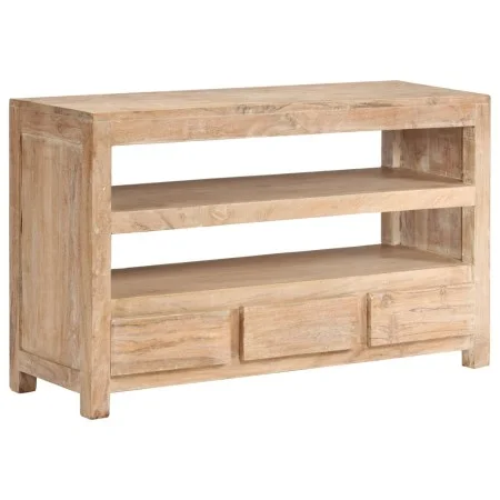 Light brown solid acacia wood TV cabinet 90x30x55 cm by vidaXL, TV Furniture - Ref: Foro24-246103, Price: 262,67 €, Discount: %