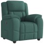 Sillón reclinable de tela verde oscuro en Sillones | Comprar online en Foru.es