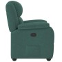 Sillón reclinable de tela verde oscuro en Sillones | Comprar online en Foru.es