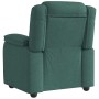 Sillón reclinable de tela verde oscuro en Sillones | Comprar online en Foru.es