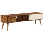 Mueble para TV madera maciza de sheesham 140x30x40 cm de vidaXL, Muebles TV - Ref: Foro24-246224, Precio: 183,01 €, Descuento: %